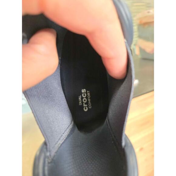 Women's Crocs Freesail Chelsea Waterproof Rain Boots - Dual Comfort - Picture 5 of 5